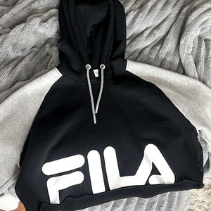 Fila Cropped Hoodie